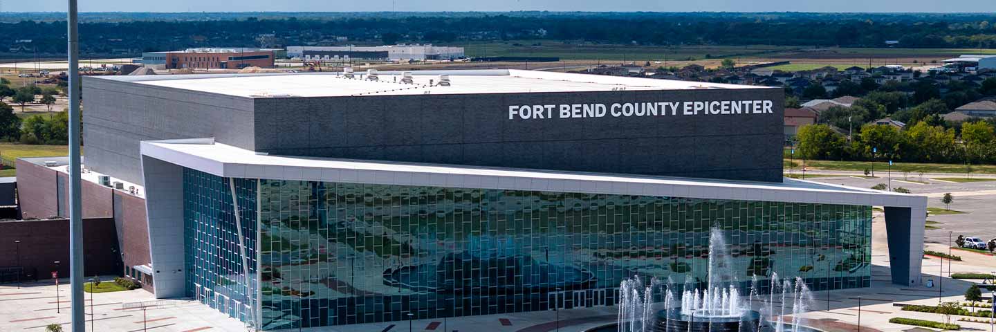 Banner for Commissioners Court